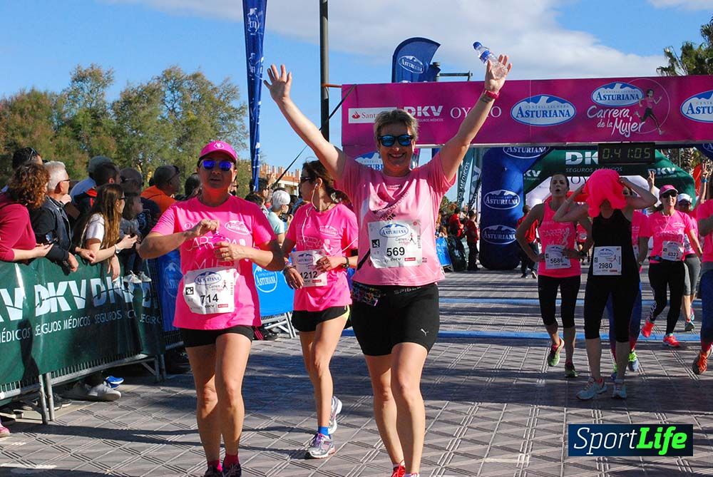 Carrera de la Mujer Valencia 2016 de 00:30 a 00:39