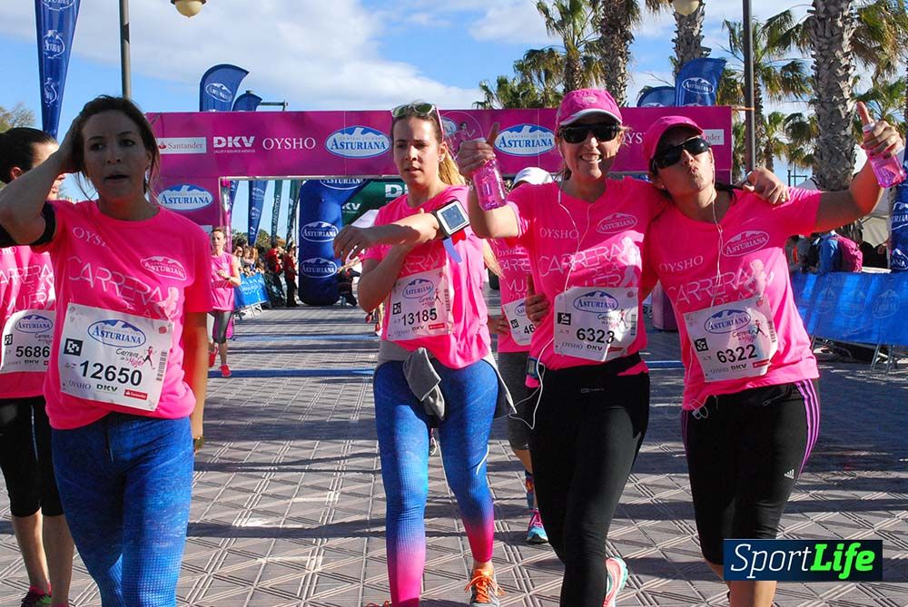 Carrera de la Mujer Valencia 2016 de 00:30 a 00:39
