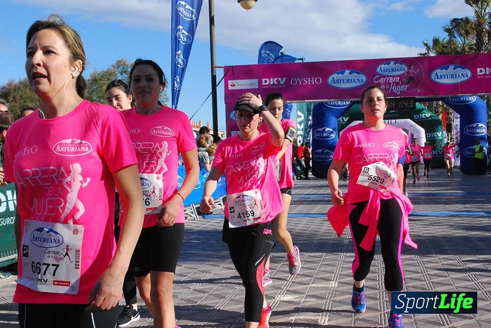 Carrera de la Mujer Valencia 2016 de 00:30 a 00:39