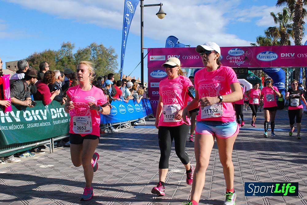 Carrera de la Mujer Valencia 2016 de 00:30 a 00:39