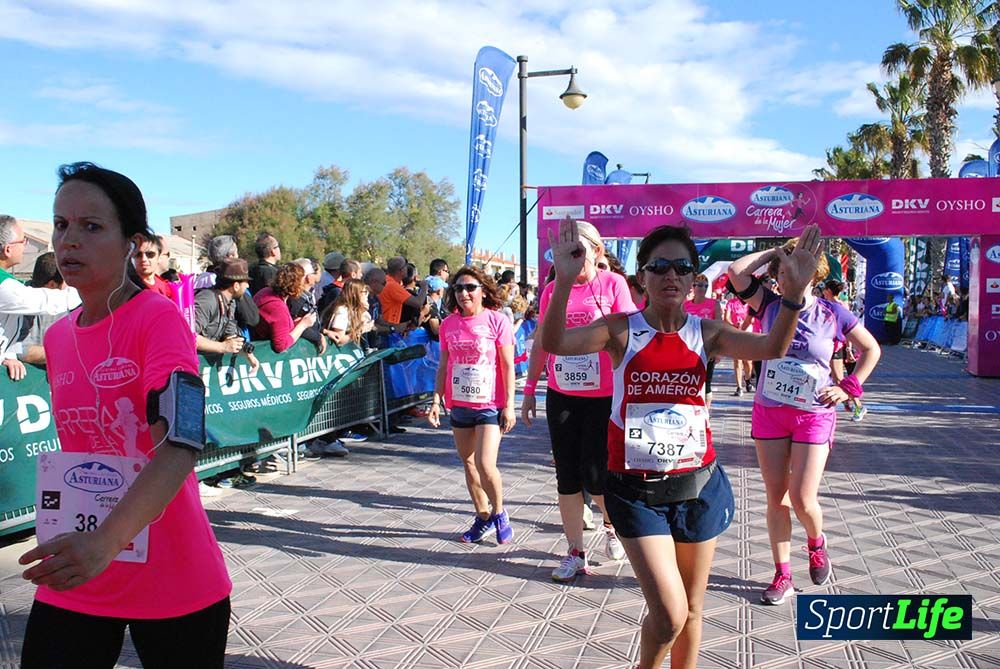 Carrera de la Mujer Valencia 2016 de 00:30 a 00:39