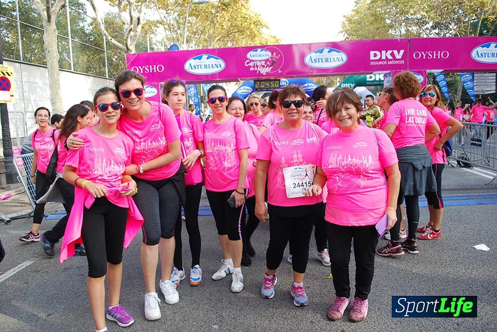 Galería Carrera de la Mujer Barcelona 2015  Arco derecho (2:04 a 2:08)