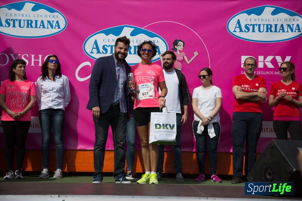 Carrera de la Mujer de Valencia 2016-podio