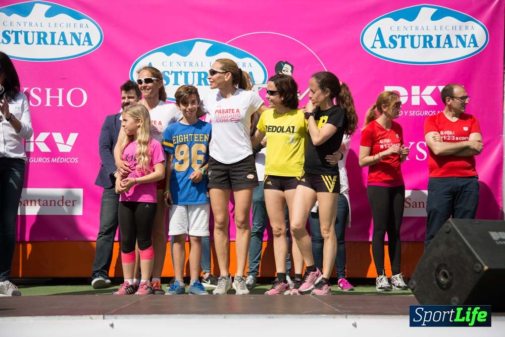 Carrera de la Mujer de Valencia 2016-podio