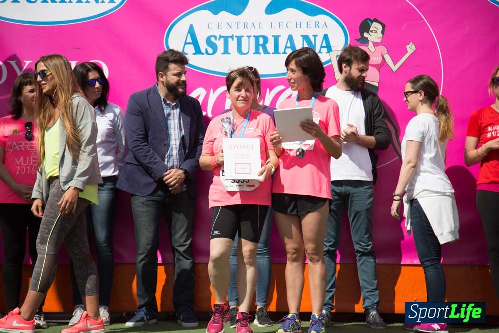 Carrera de la Mujer de Valencia 2016-podio