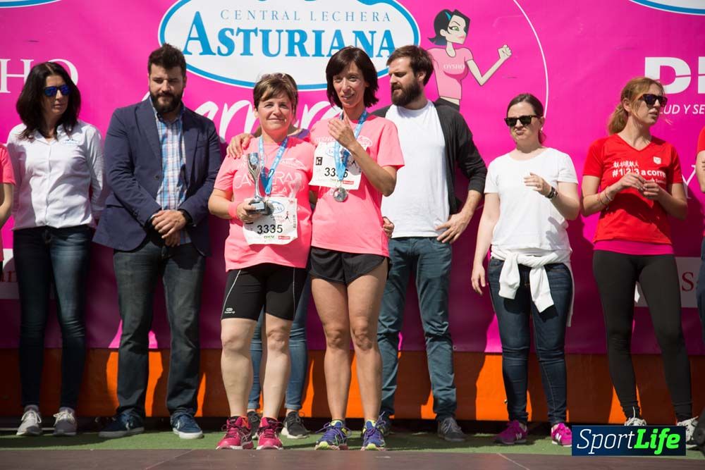 Carrera de la Mujer de Valencia 2016-podio