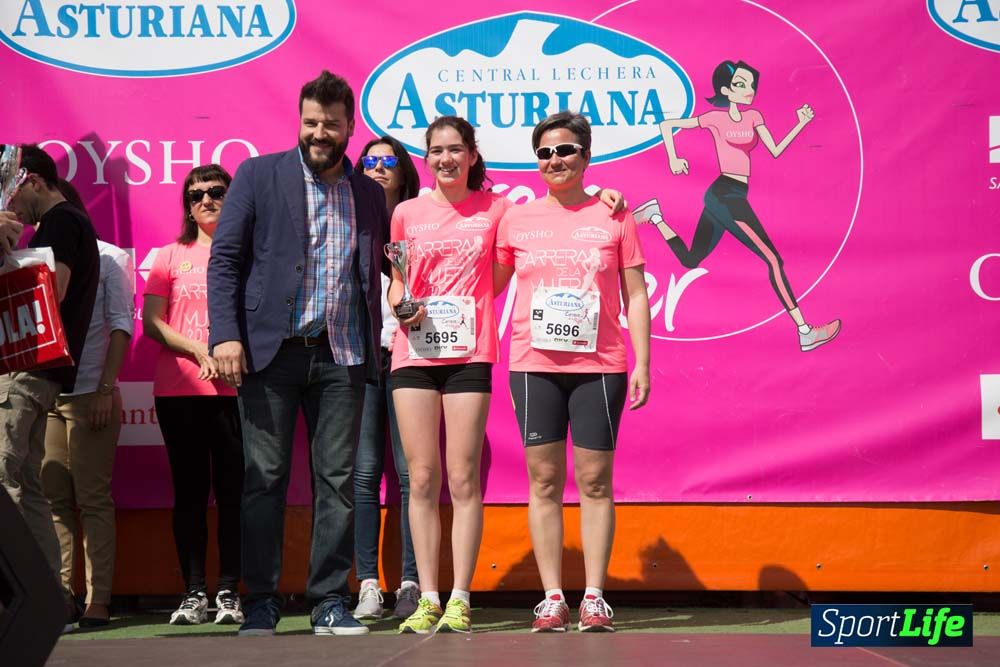 Carrera de la Mujer de Valencia 2016-podio