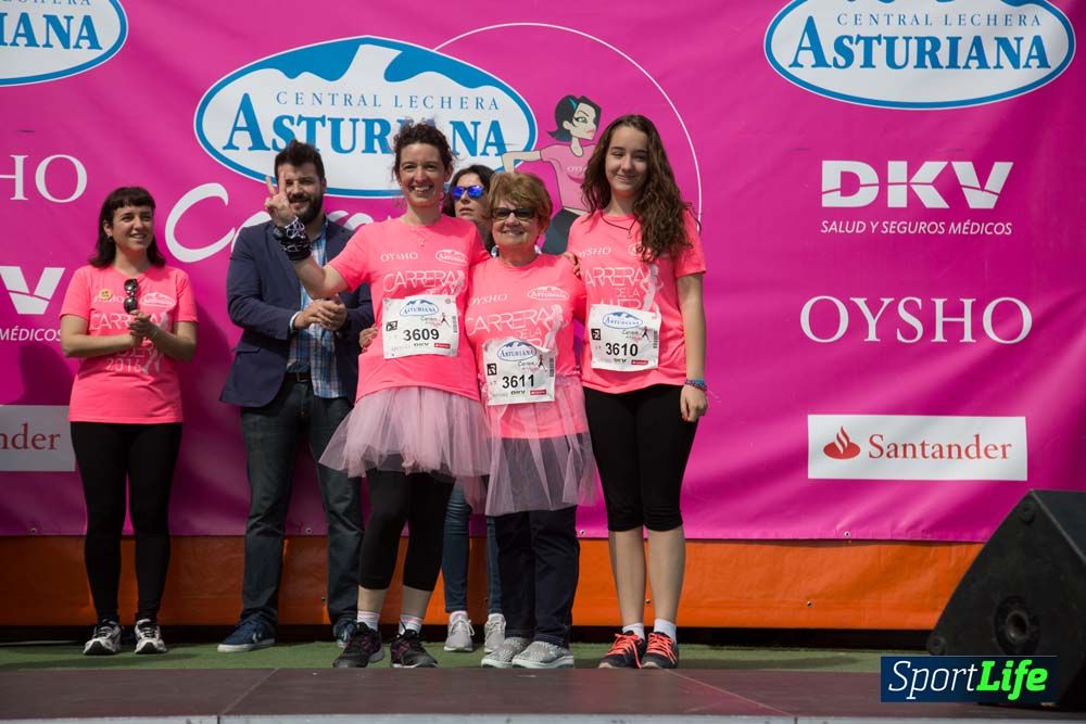 Carrera de la Mujer de Valencia 2016-podio