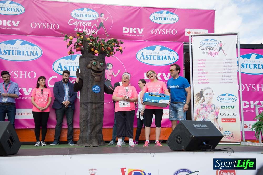 Carrera de la Mujer de Valencia 2016-podio