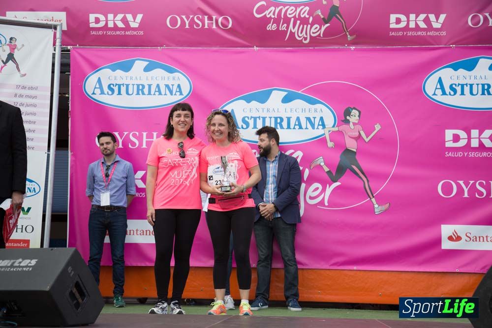 Carrera de la Mujer de Valencia 2016-podio