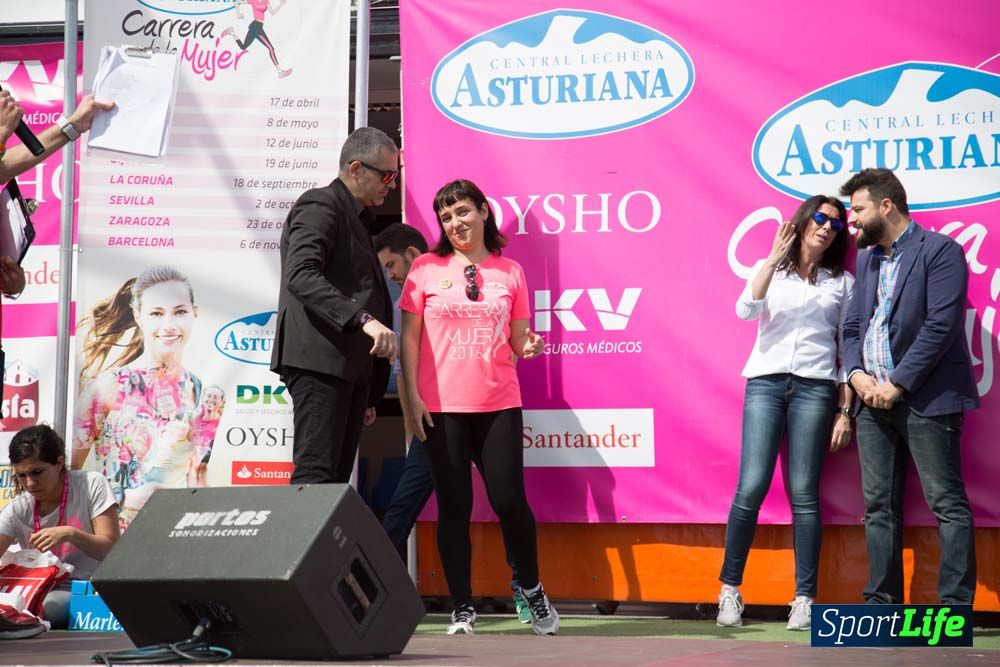 Carrera de la Mujer de Valencia 2016-podio
