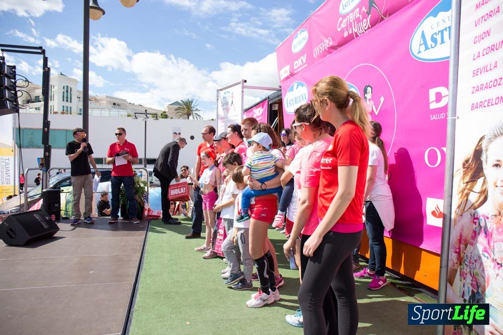 Carrera de la Mujer de Valencia 2016-podio