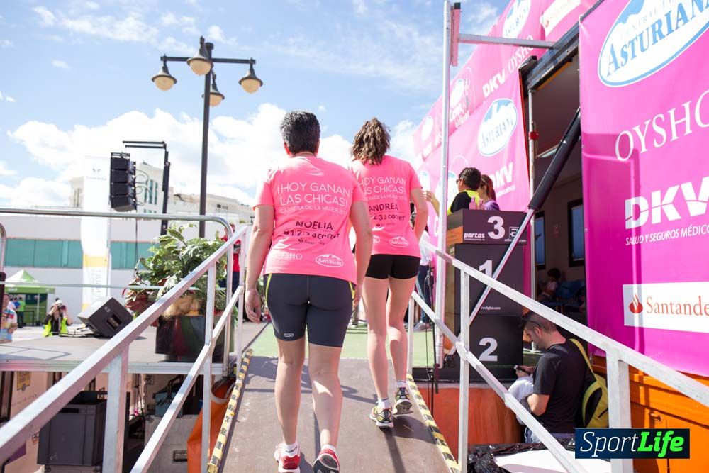 Carrera de la Mujer de Valencia 2016-podio