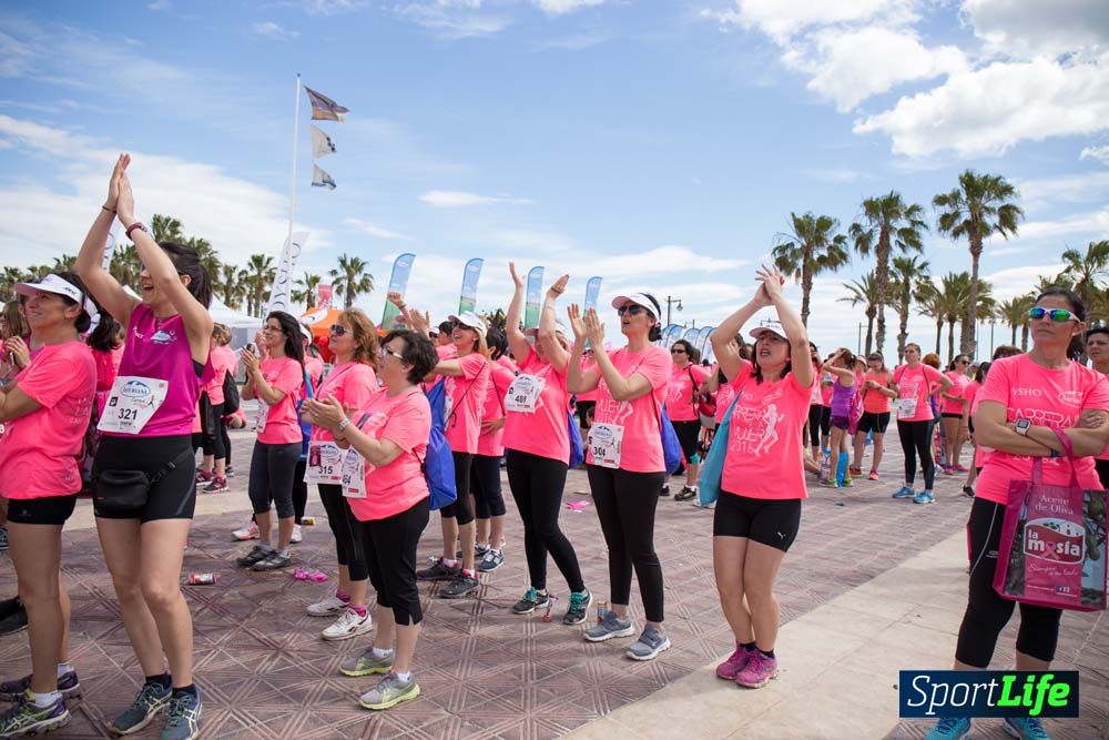 Carrera de la Mujer de Valencia 2016-podio