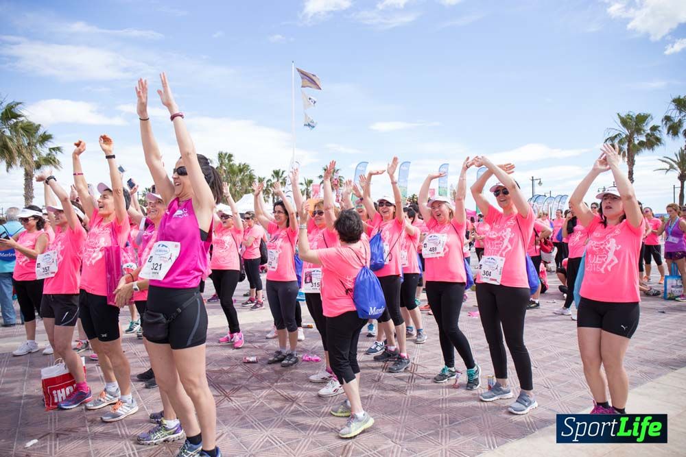 Carrera de la Mujer de Valencia 2016-podio