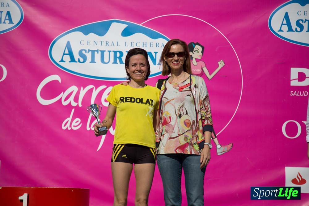Carrera de la Mujer de Valencia 2016-podio