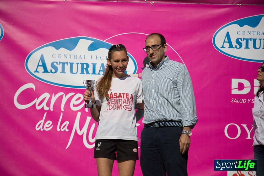 Carrera de la Mujer de Valencia 2016-podio