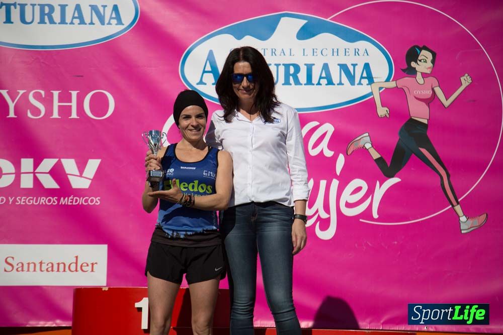 Carrera de la Mujer de Valencia 2016-podio