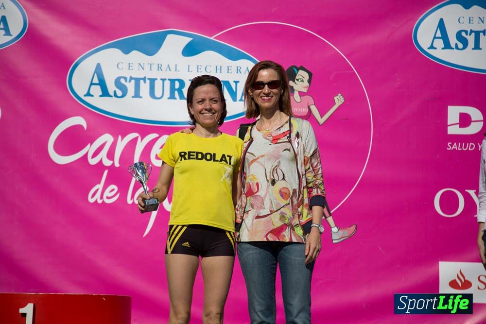 Carrera de la Mujer de Valencia 2016-podio