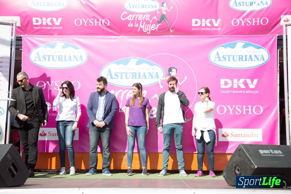 Carrera de la Mujer de Valencia 2016-podio