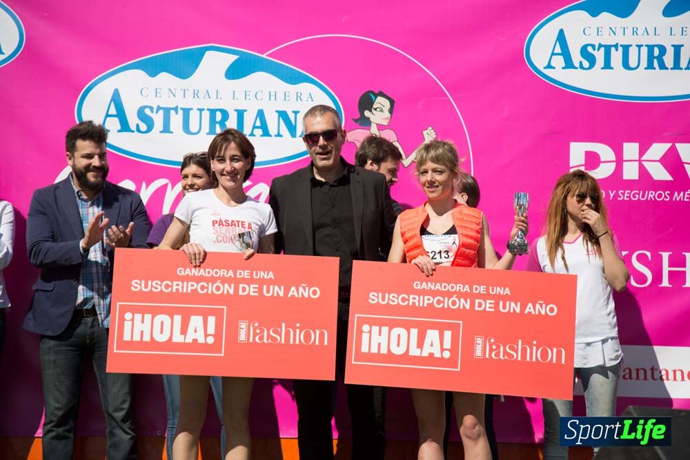 Carrera de la Mujer de Valencia 2016-podio