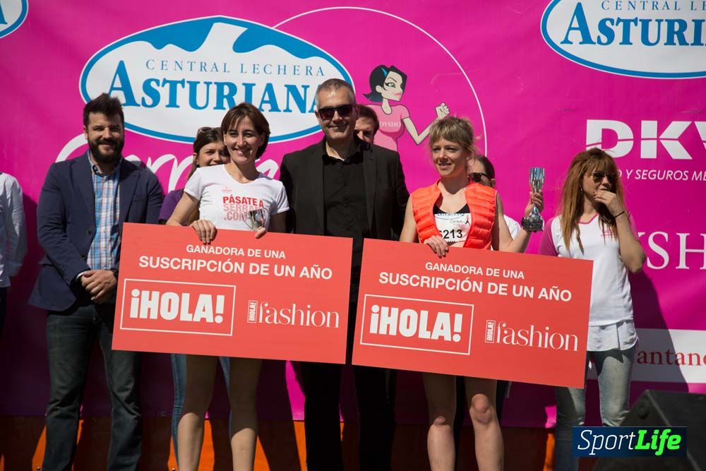 Carrera de la Mujer de Valencia 2016-podio