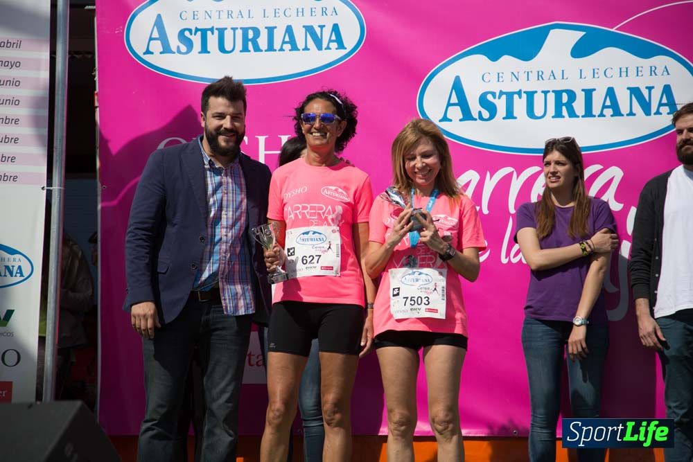 Carrera de la Mujer de Valencia 2016-podio