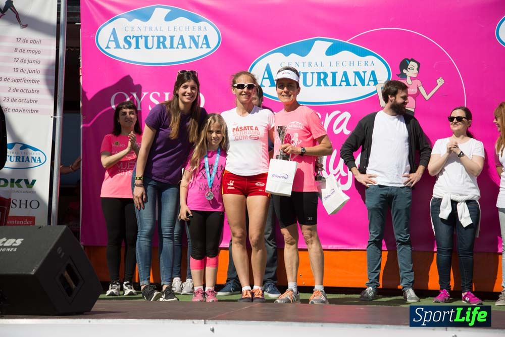 Carrera de la Mujer de Valencia 2016-podio