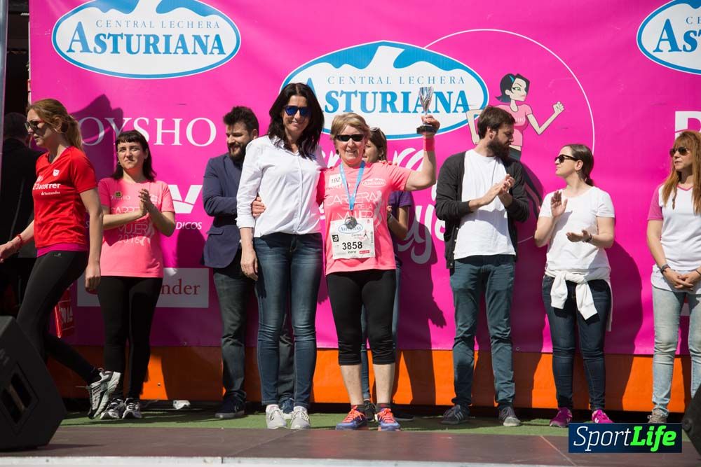 Carrera de la Mujer de Valencia 2016-podio