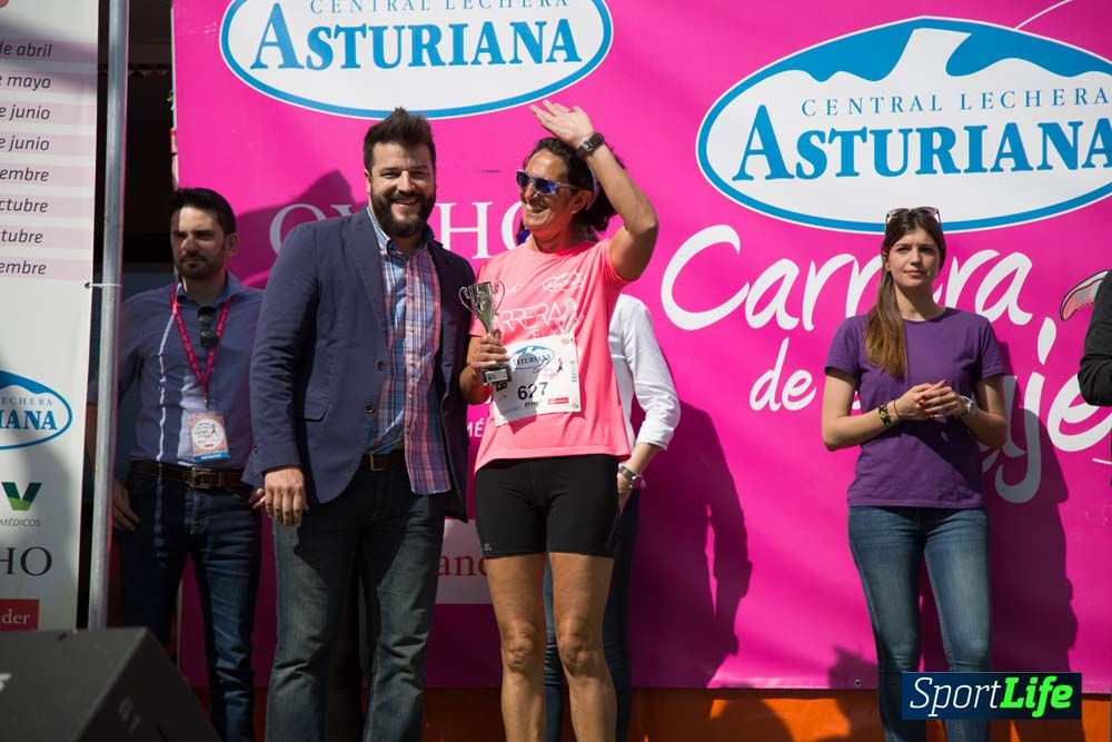 Carrera de la Mujer de Valencia 2016-podio