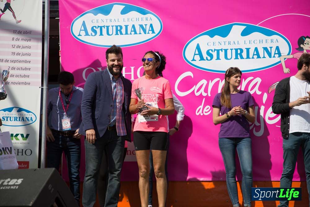 Carrera de la Mujer de Valencia 2016-podio