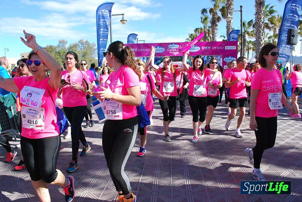 Carrera de la Mujer Valencia 2016: meta (de 01:32 a 01:41)