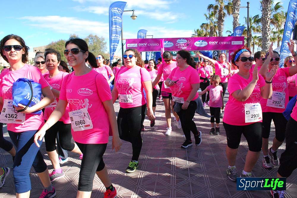 Carrera de la Mujer Valencia 2016: meta (de 01:32 a 01:41)