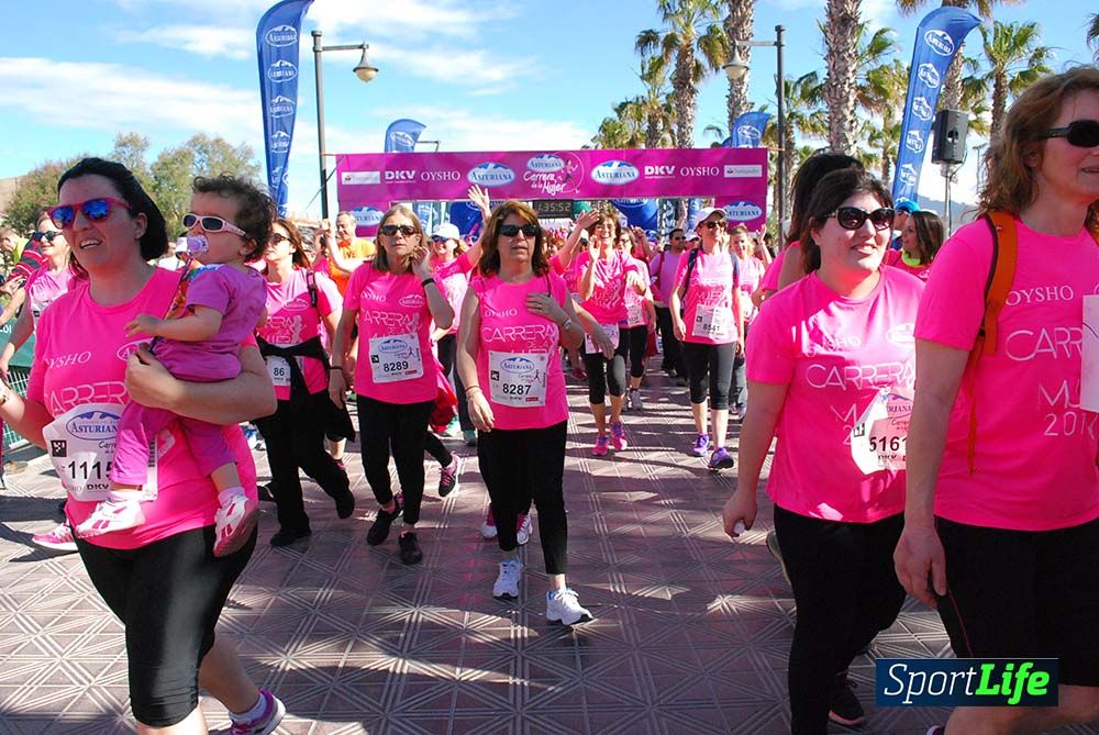 Carrera de la Mujer Valencia 2016: meta (de 01:32 a 01:41)