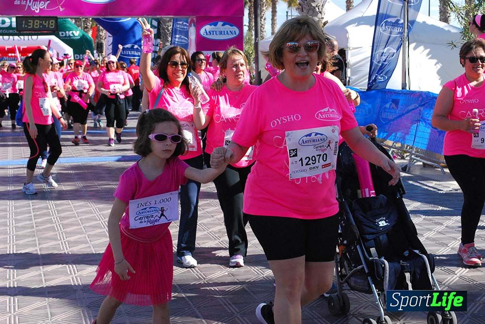 Carrera de la Mujer Valencia 2016: meta (de 01:32 a 01:41)