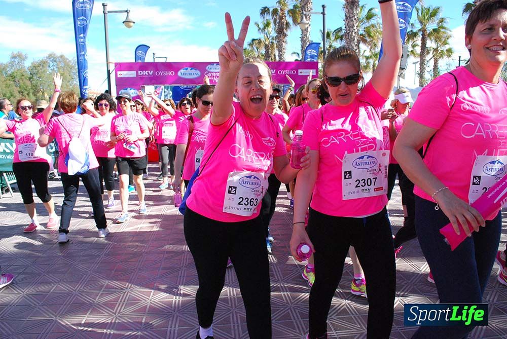 Carrera de la Mujer Valencia 2016: meta (de 01:32 a 01:41)