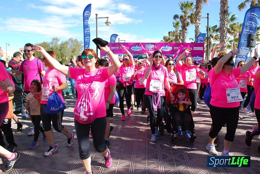 Carrera de la Mujer Valencia 2016: meta (de 01:32 a 01:41)