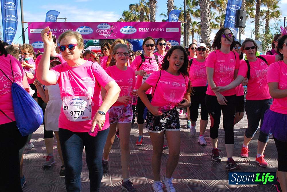 Carrera de la Mujer Valencia 2016: meta (de 01:32 a 01:41)