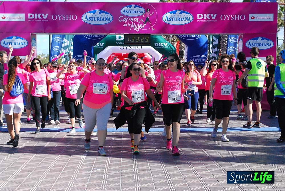 Carrera de la Mujer Valencia 2016: meta (de 01:32 a 01:41)
