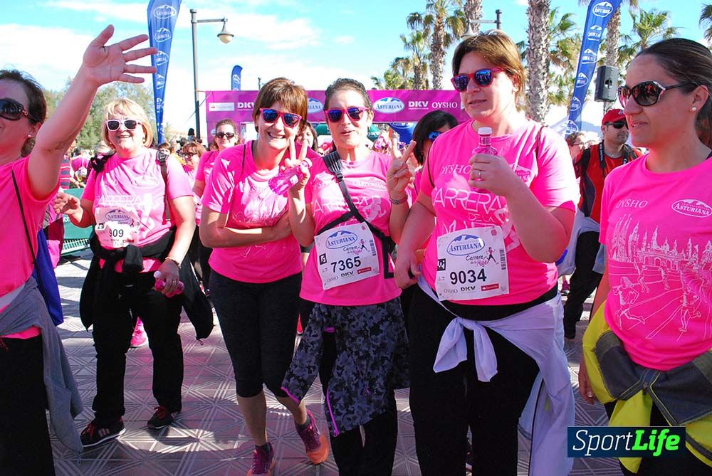 Carrera de la Mujer Valencia 2016: meta (de 01:32 a 01:41)