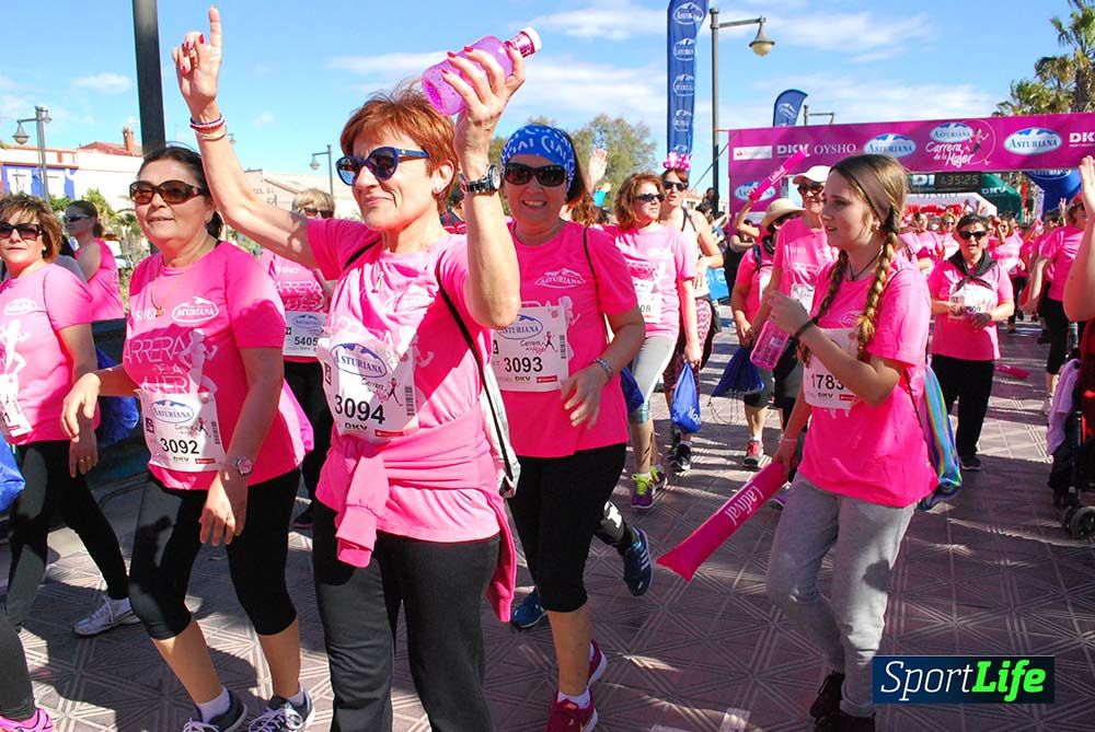 Carrera de la Mujer Valencia 2016: meta (de 01:32 a 01:41)
