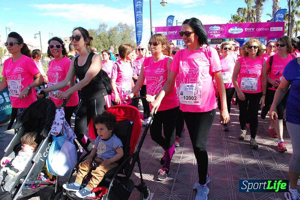 Carrera de la Mujer Valencia 2016: meta (de 01:32 a 01:41)