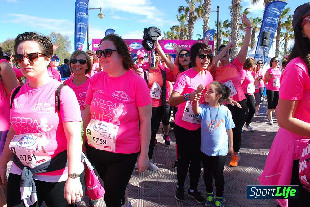 Carrera de la Mujer Valencia 2016: meta (de 01:32 a 01:41)