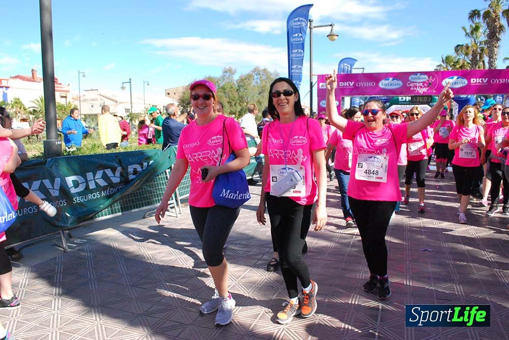Carrera de la Mujer Valencia 2016: meta (de 01:32 a 01:41)