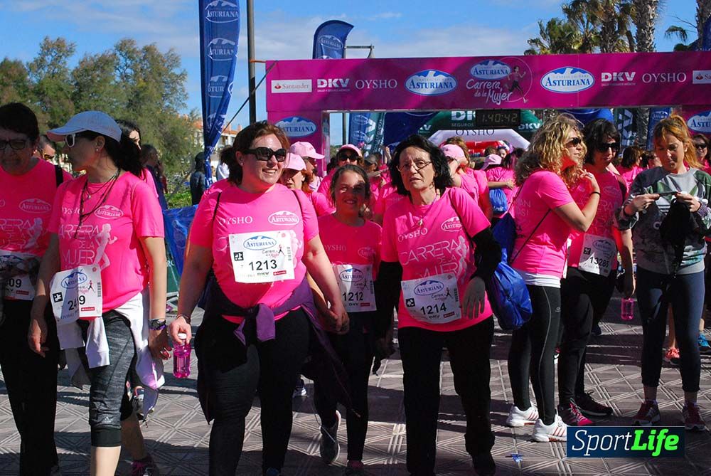 Carrera de la Mujer Valencia 2016: meta (de 01:32 a 01:41)