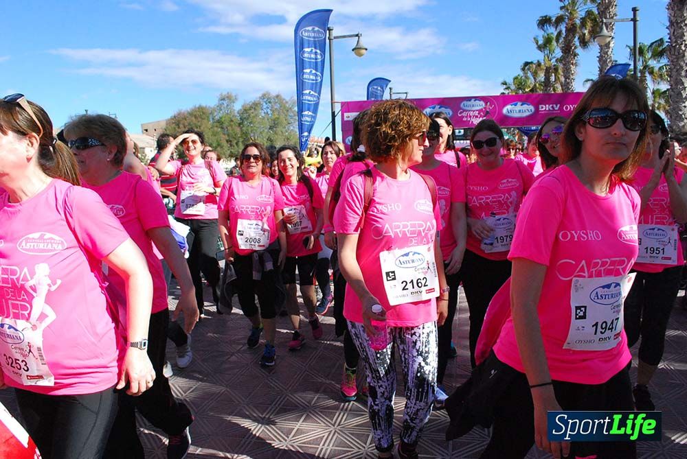 Carrera de la Mujer Valencia 2016: meta (de 01:32 a 01:41)