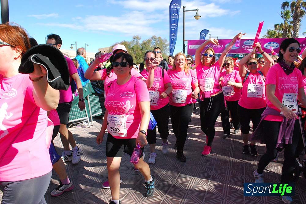 Carrera de la Mujer Valencia 2016: meta (de 01:32 a 01:41)