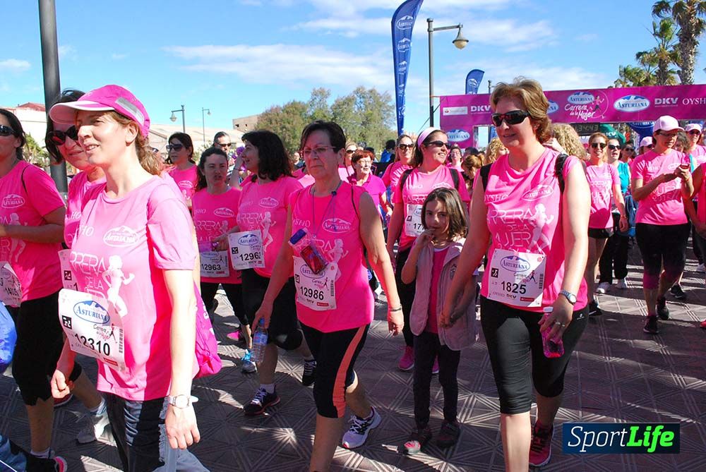 Carrera de la Mujer Valencia 2016: meta (de 01:32 a 01:41)