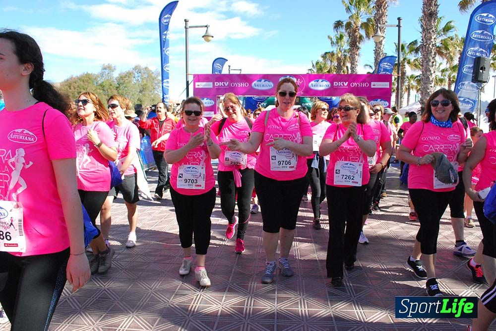 Carrera de la Mujer Valencia 2016: meta (de 01:32 a 01:41)