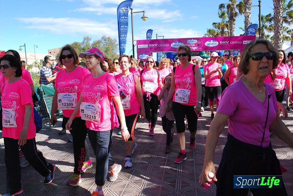 Carrera de la Mujer Valencia 2016: meta (de 01:32 a 01:41)